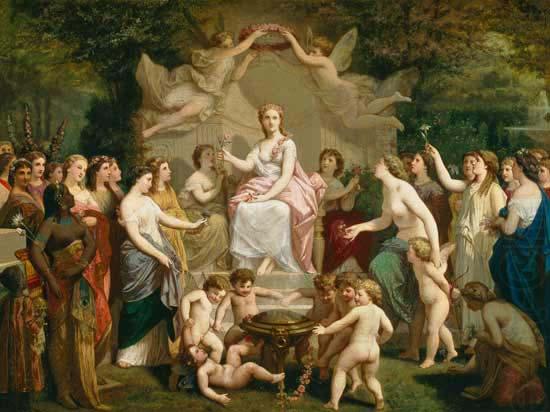 Henri-Pierre Picou Allegory of Spring china oil painting image